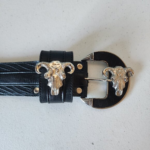 Vintage Leatherock Concho Belt "EUC" - Picture 6 of 16